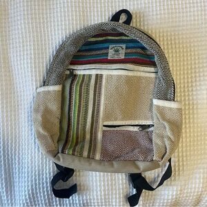 Himalayan Hemp Mini Backback Bookbag Purse Hippie